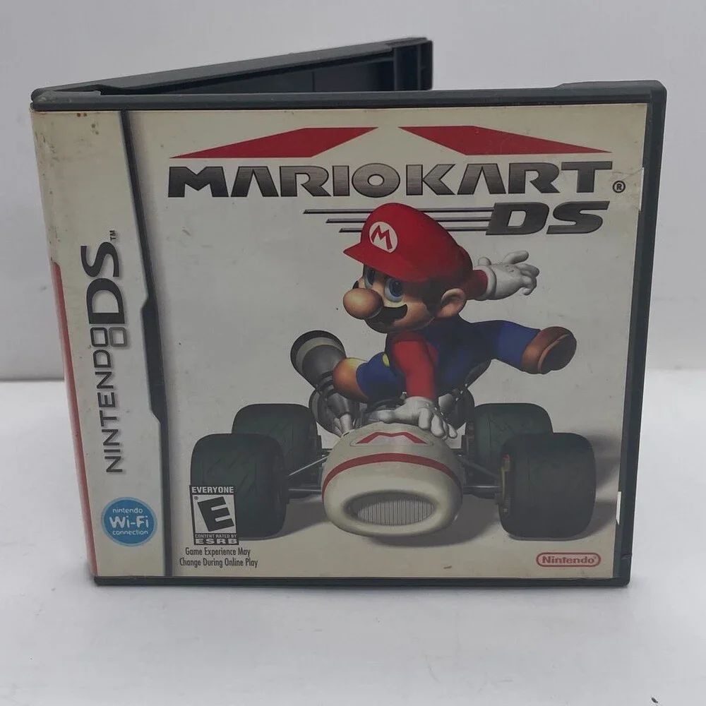 Mario Kart DS NDS (Nintendo DS, 2005) Box & Instruction Booklets *NO GAME*
